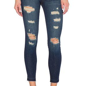 J brand cropped demented troubled jean